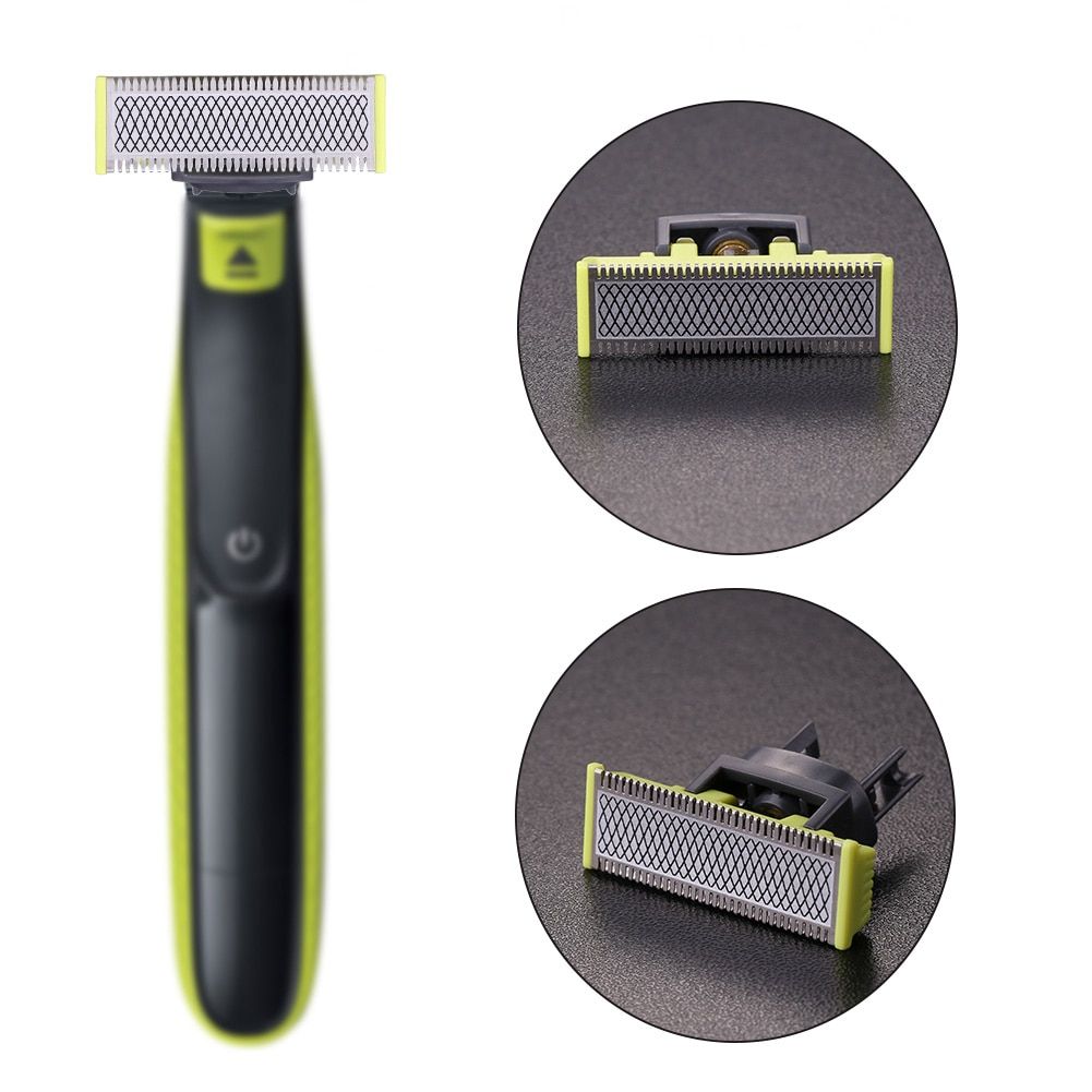 Men Manual Beard  Head Replacement Blade For Philips OneBlade  Men Beard Trimmer Blades Supplies Spare Accessories