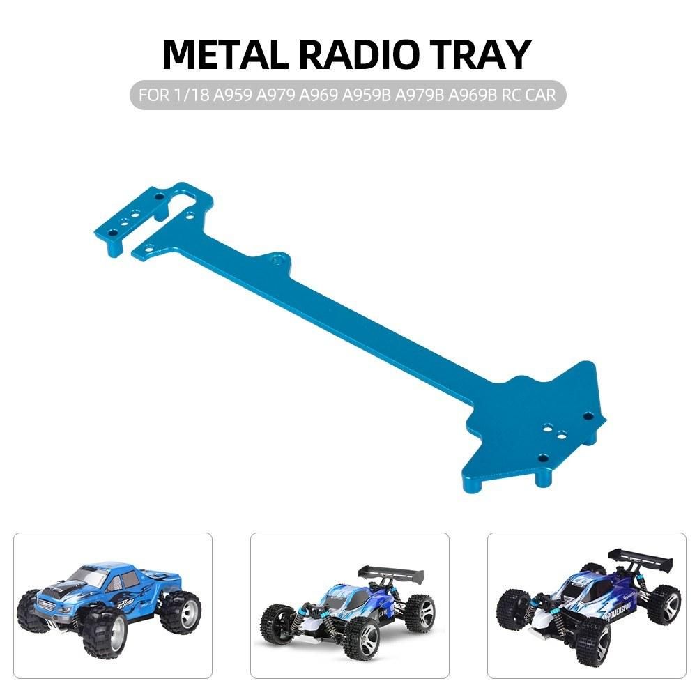 Radio Tray Metal for WLtoys 1/18 A959 A979 A969 A959B A979B A969B RC Car
