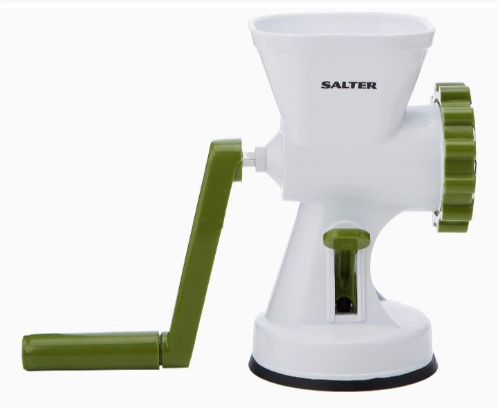 Manual Meat Mincer & Grinder With 2 Blade Attachments