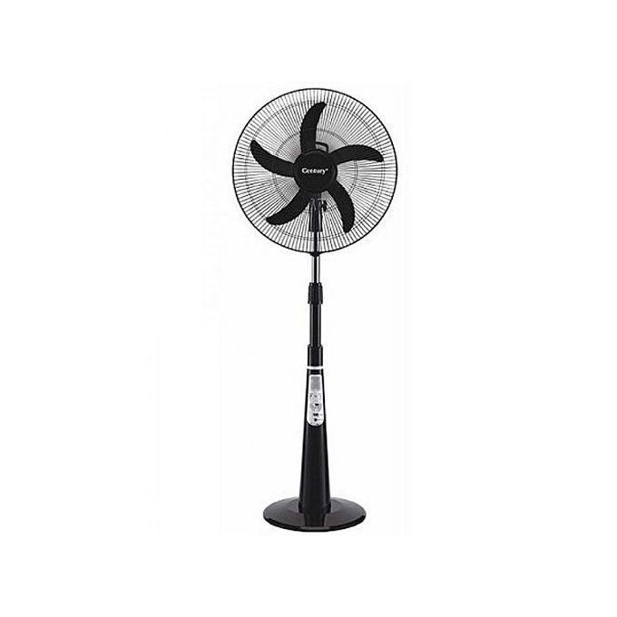 Century 16 - Inch Rechargeable Fan With Remote And LED Light