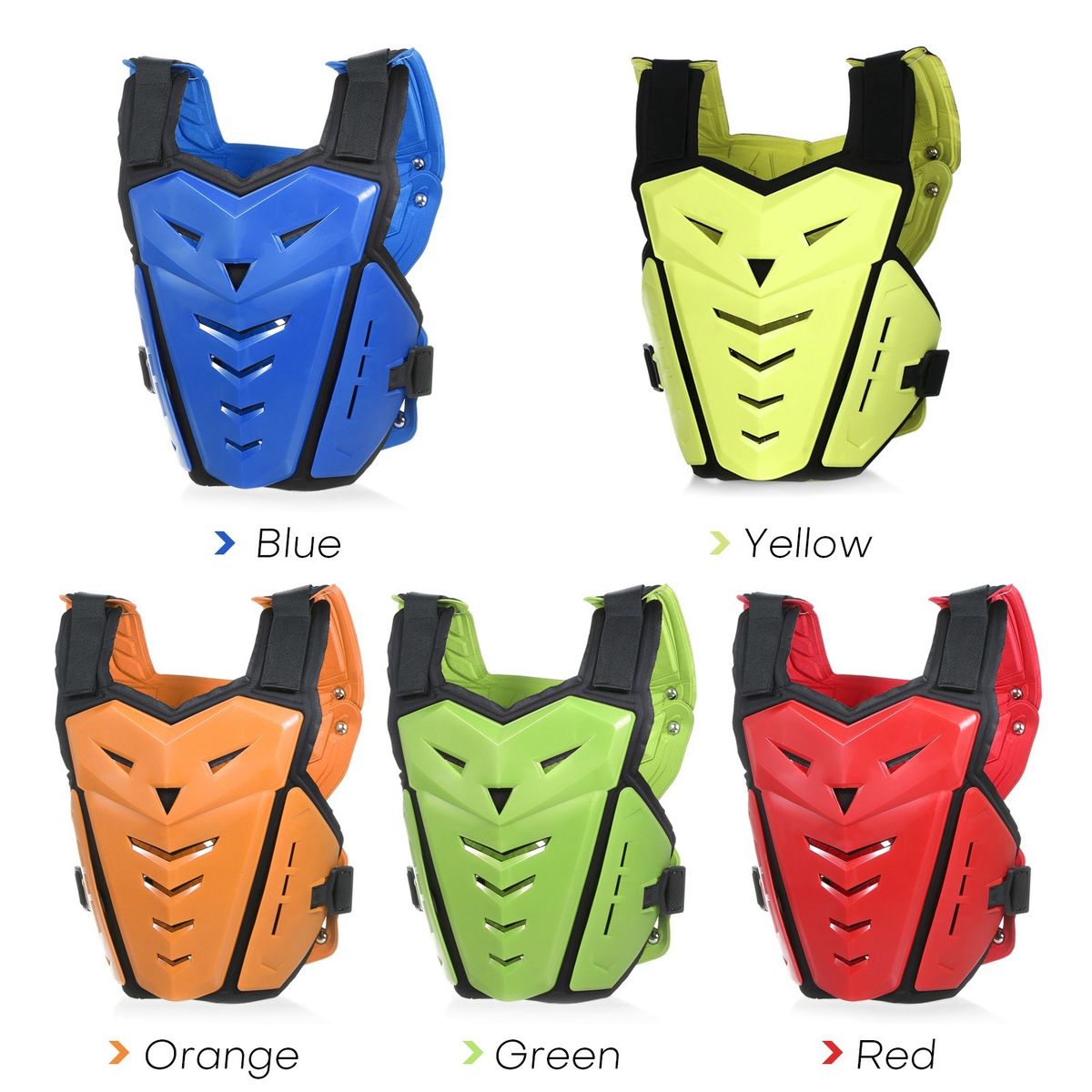 Motorcycle Armor Vest Chest Spine Back Protector Protective