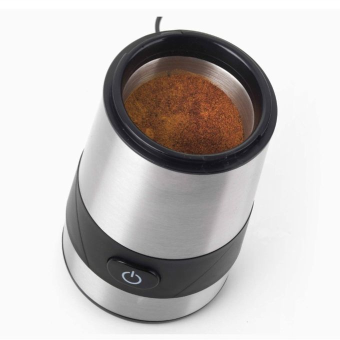 Compact Coffee & Spice Grinder With Transparent Lid