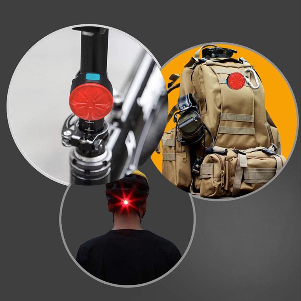 Bike Lights Back, Rechargeable  Safety Lights, Commuting/Road Red