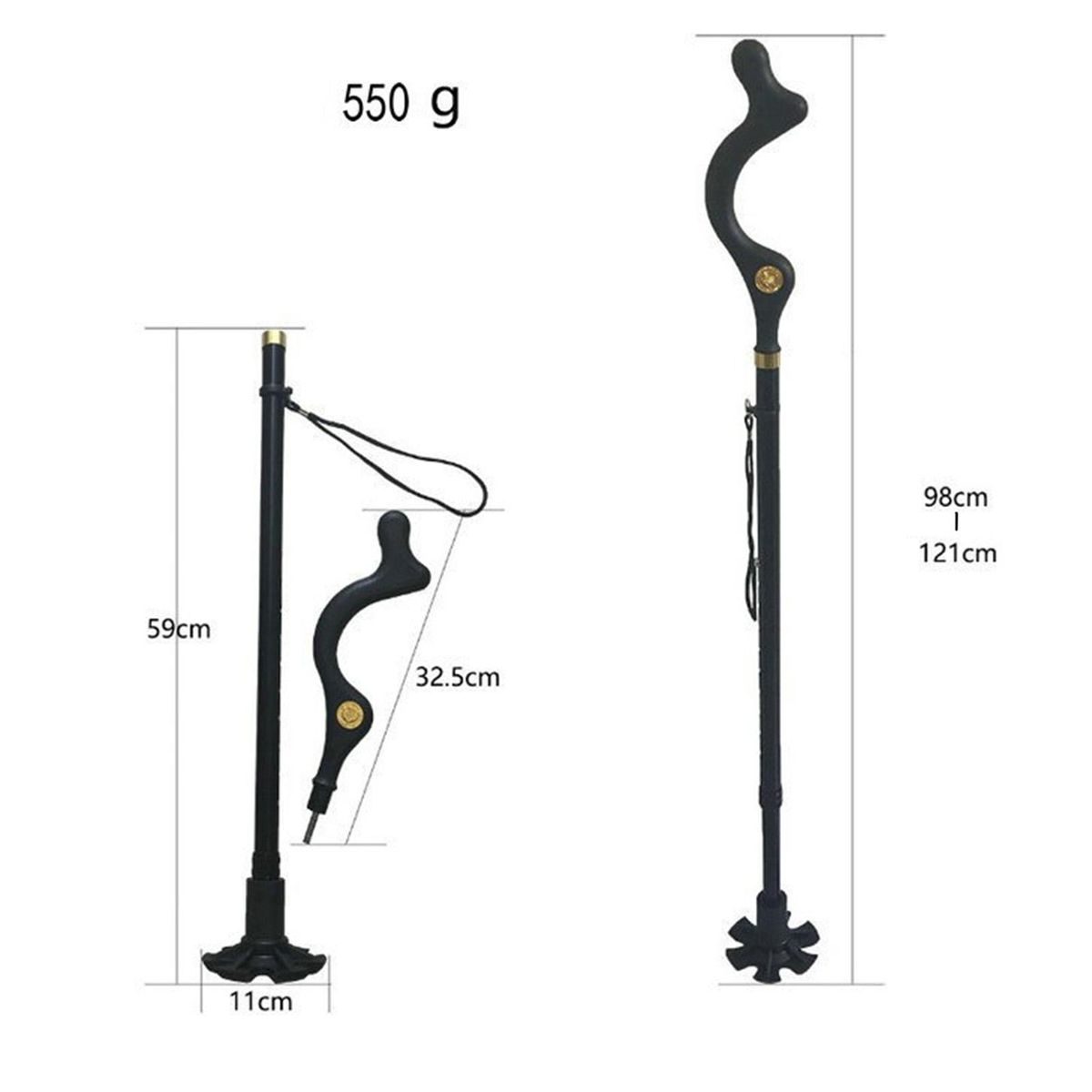 Walking Stick For Men And Women Walking Stick For Travel Telescopic