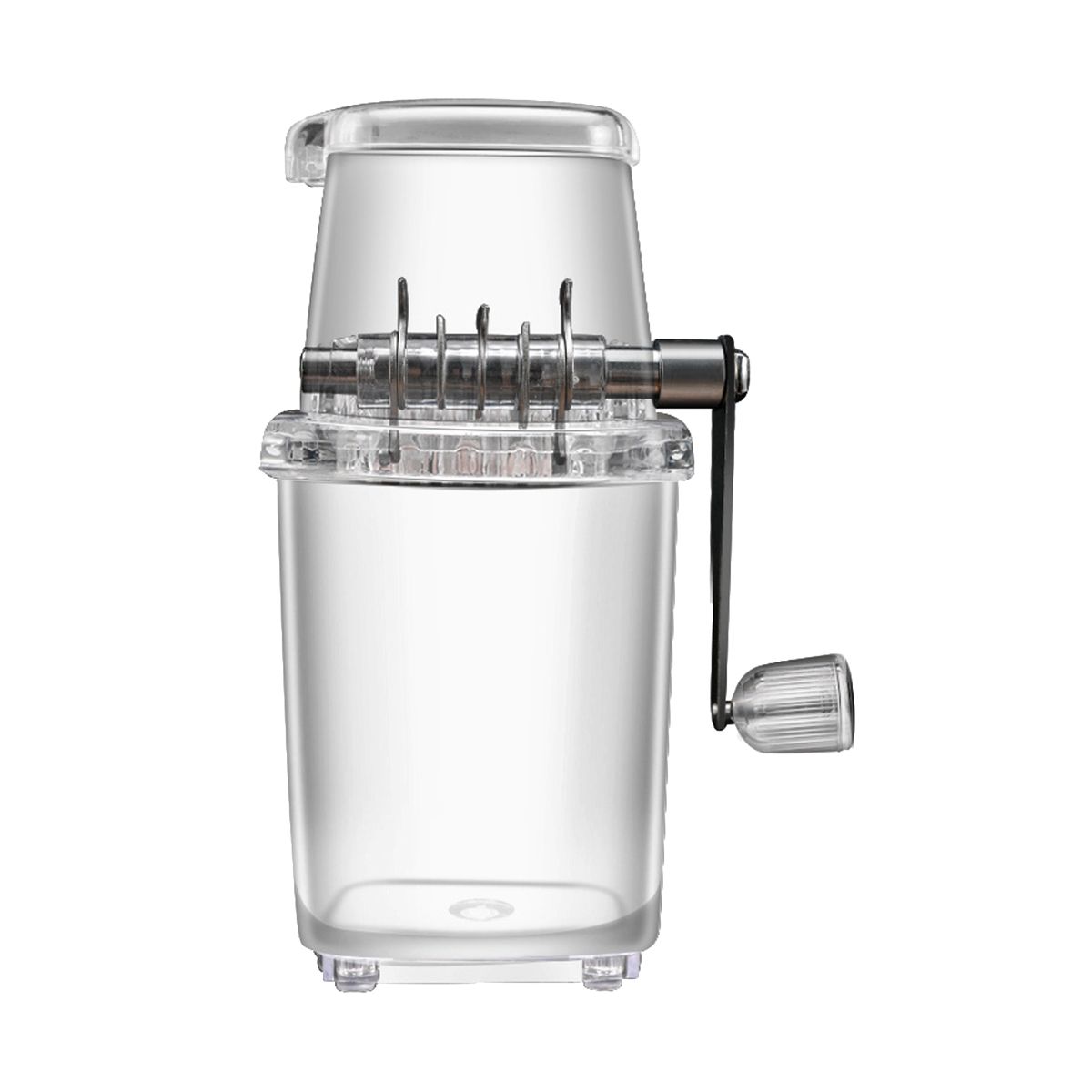 Ice Crusher Manual Machine1.25L Ice Grinder Drinks Chopper