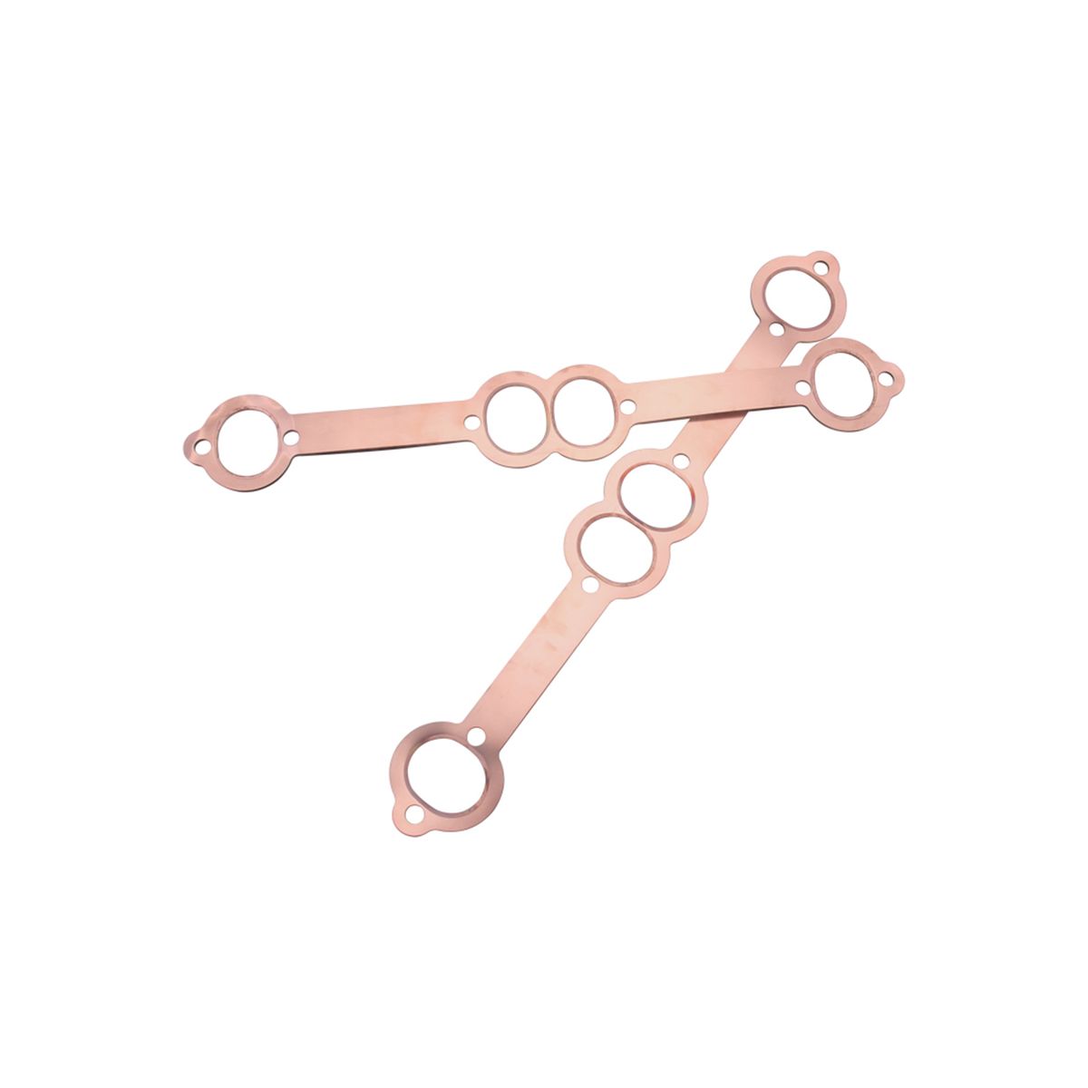 1.8in*1.5in Car Exhaust Gaskets Oval Port Copper Head