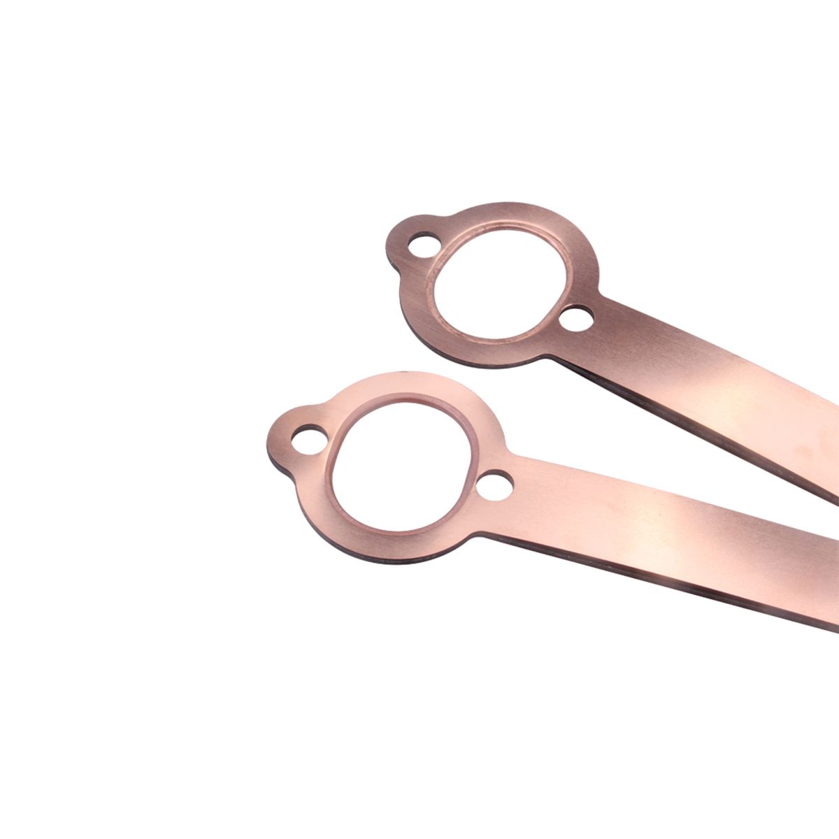 1.8in*1.5in Car Exhaust Gaskets Oval Port Copper Head