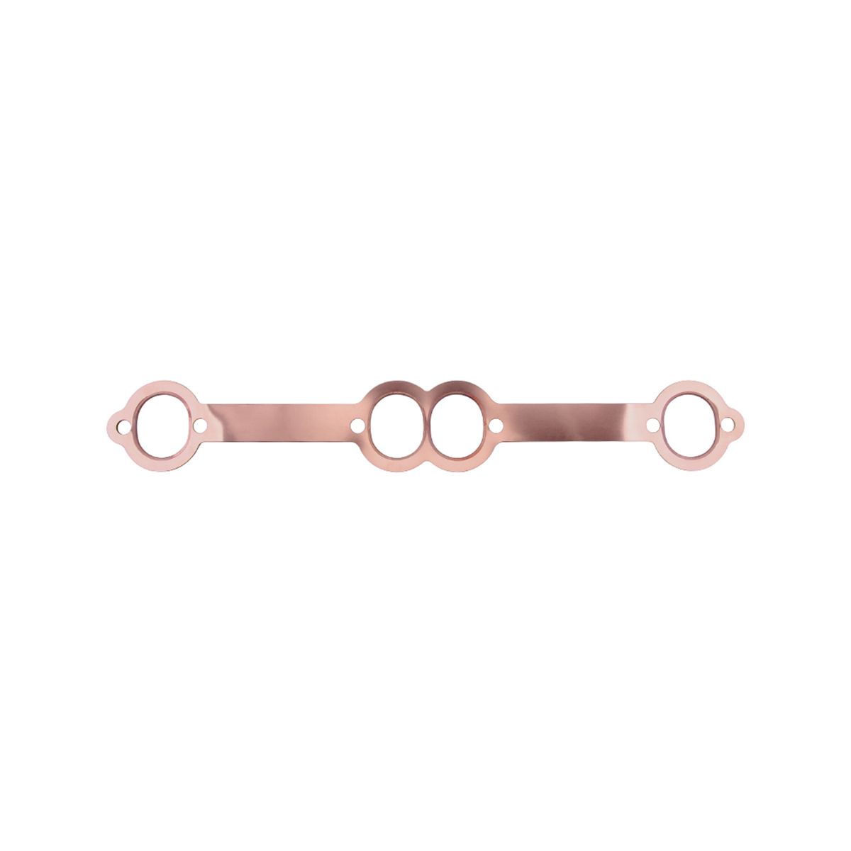 1.8in*1.5in Car Exhaust Gaskets Oval Port Copper Head