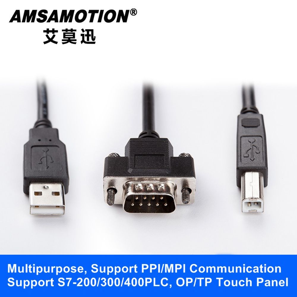 USB Cable PPI MPI Programming Cable For Siemens S7-200 300 4