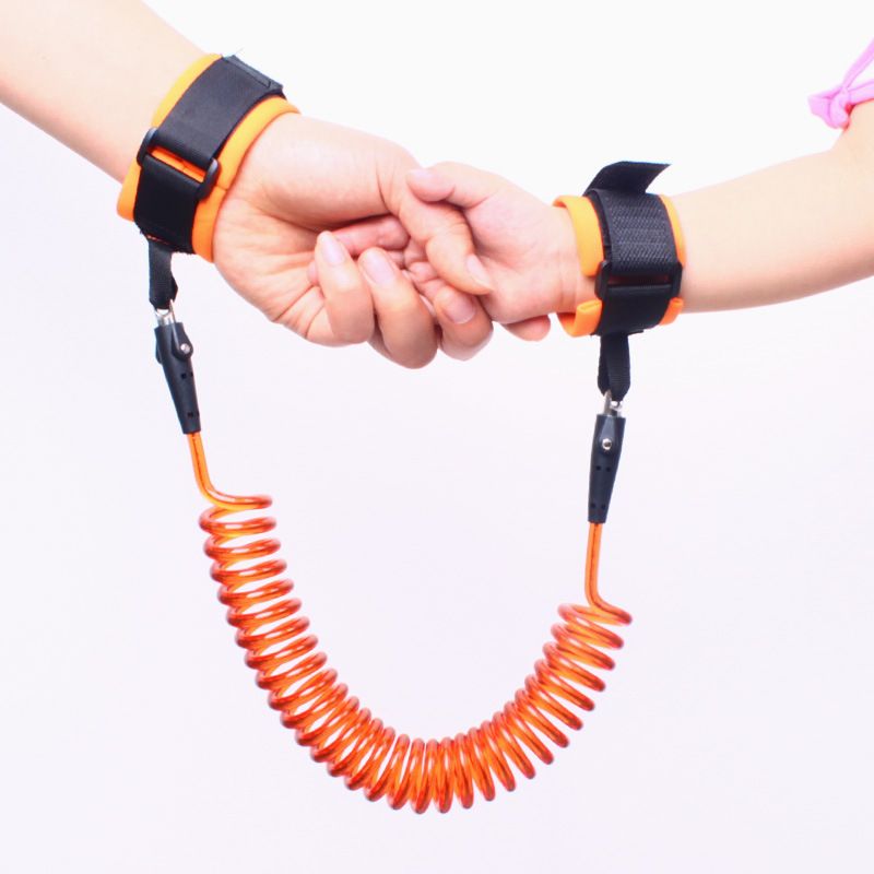 Upgraded 360-degree Rotating Kids Anti Lost Wrist For Children Safety Anti-Lost Bracelet For Baby Walker Baby Traction Rope