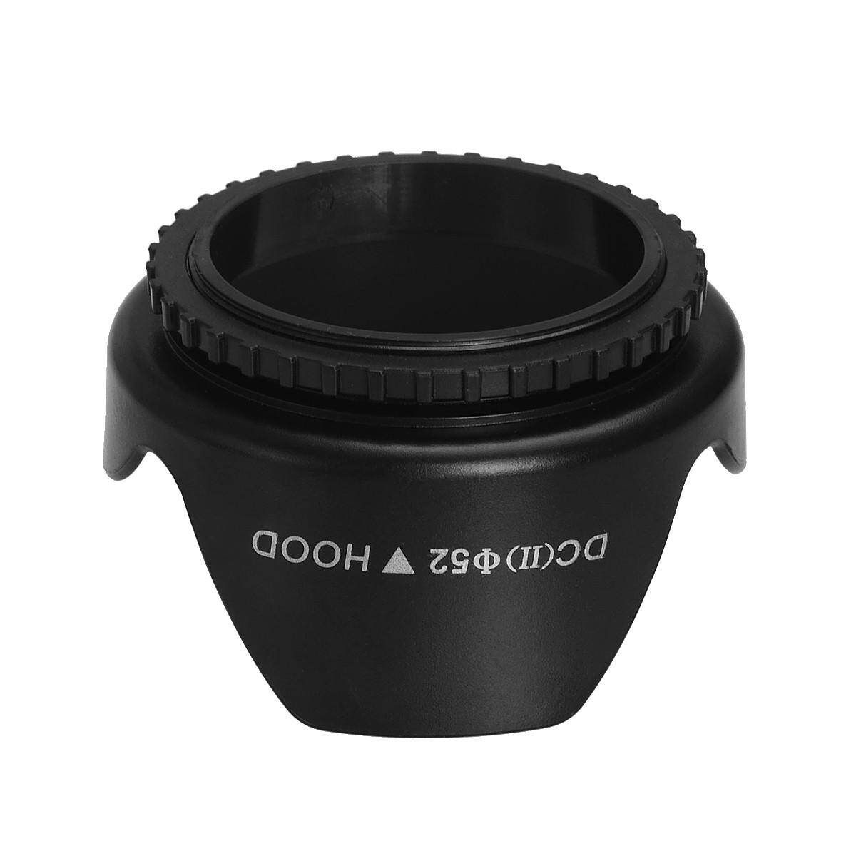 52mm Flower Lens Hood For Nikon D5200 D5100 D3100 D3200 D3000 And 18-55mm 55-200mm
