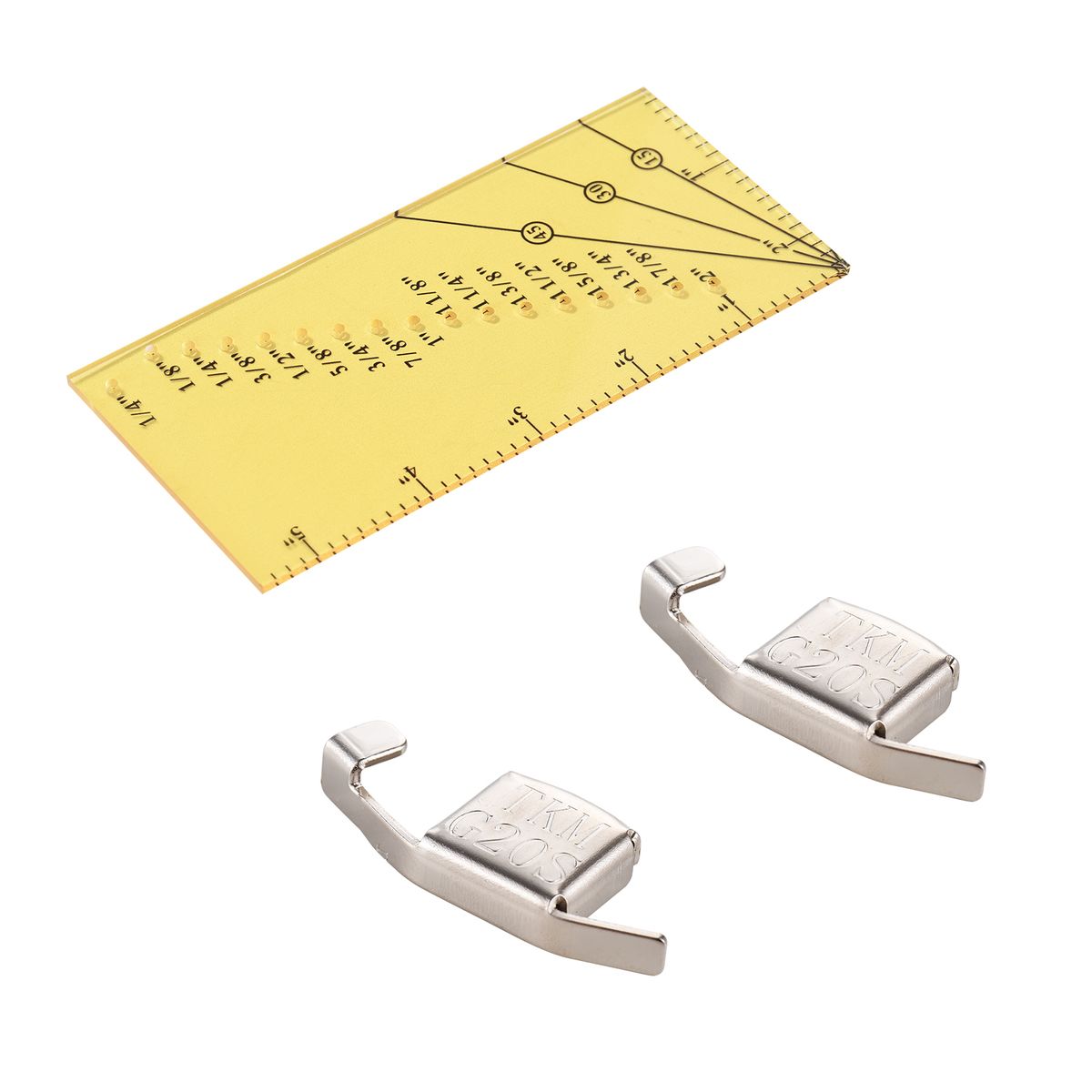 Seam Allowance Ruler And 2 Magnetic Seam Guide For Sewing
