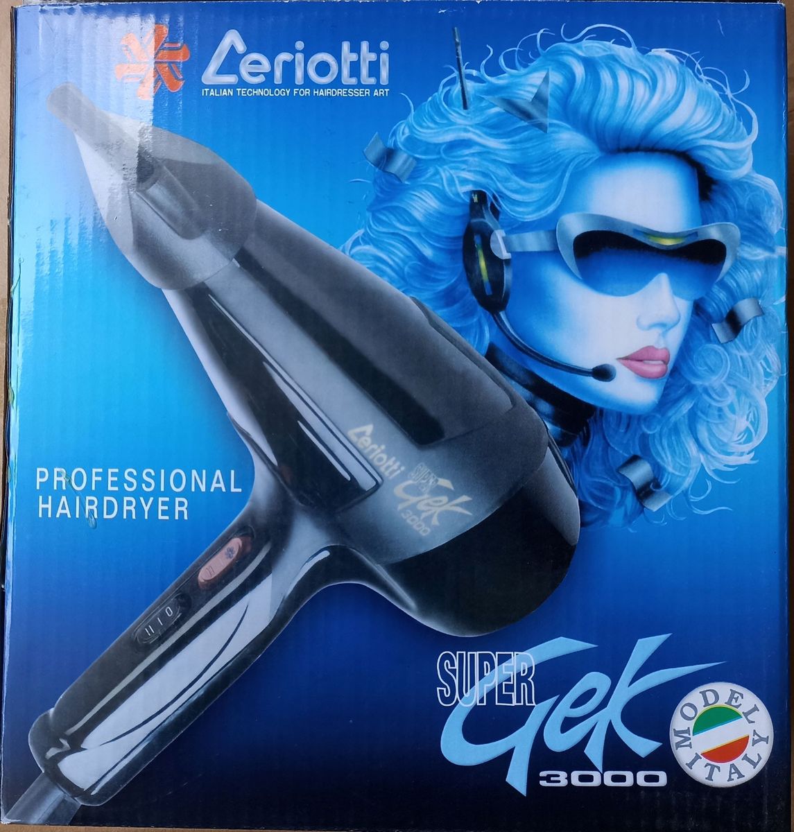 Ceriotti Professional Hairdryer - Super Gek 3000