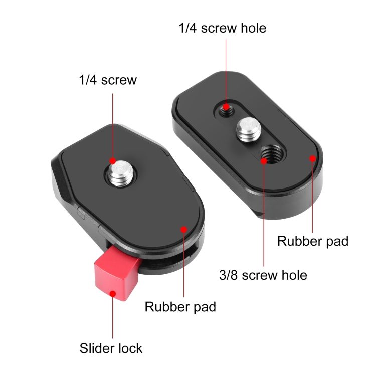 Monitor Magic Arm Quick Release Plate