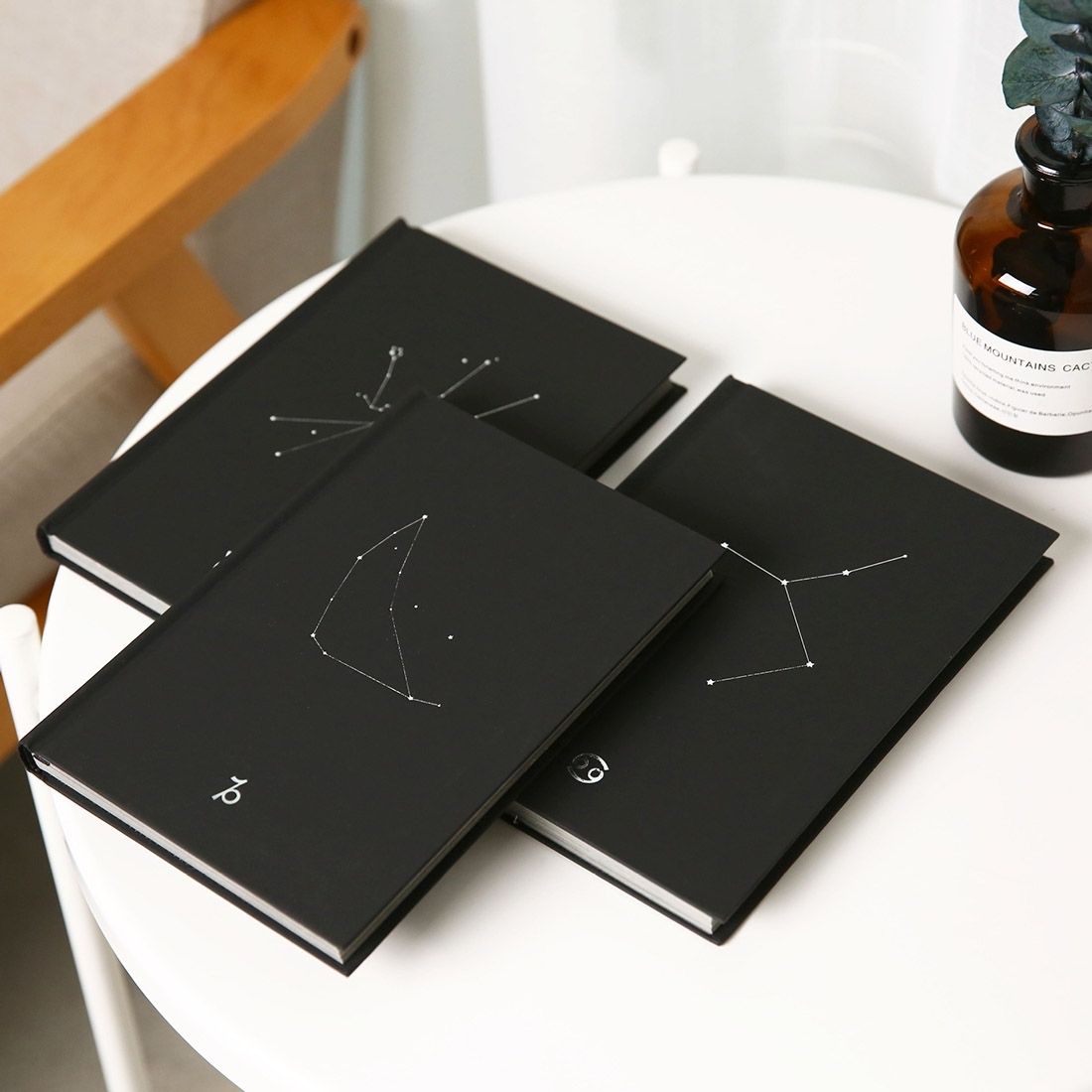 Twelve Constellations Paper Notebook Student Simple Diary Notepad  Sketch Graffiti Note Book(random Pattern Delivery 