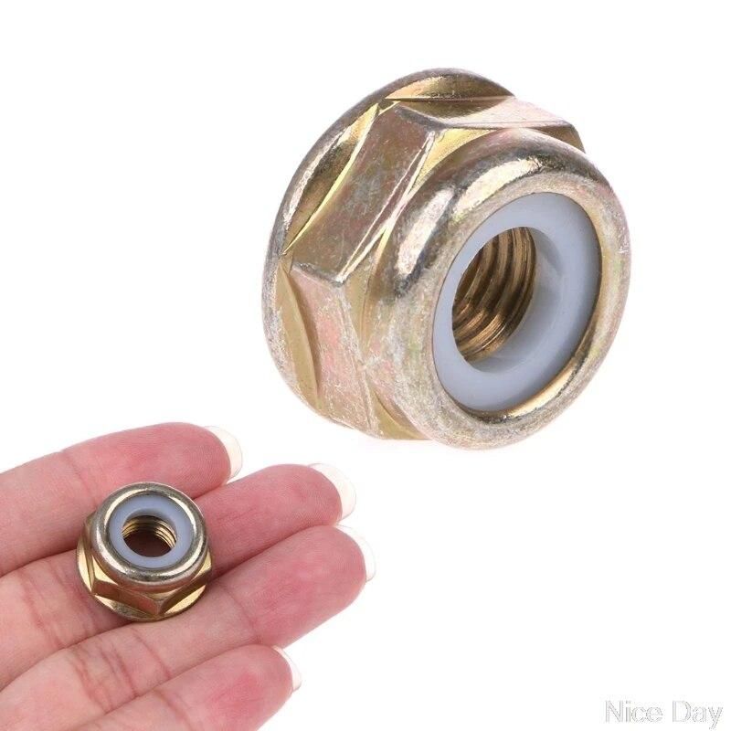 5Pcs Universal Trimmer Strimmer Brush Cutter Left Hand Thread Blade Nut Replace Ju10 20 Dropship