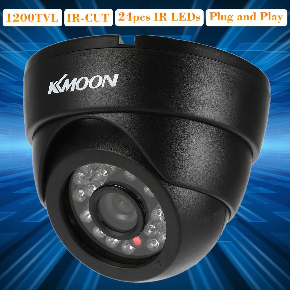 1200TVL Surveillance Camera Security CCTV Indoor Night Vision 1/3 In CMOS IR-CUT NTSC System