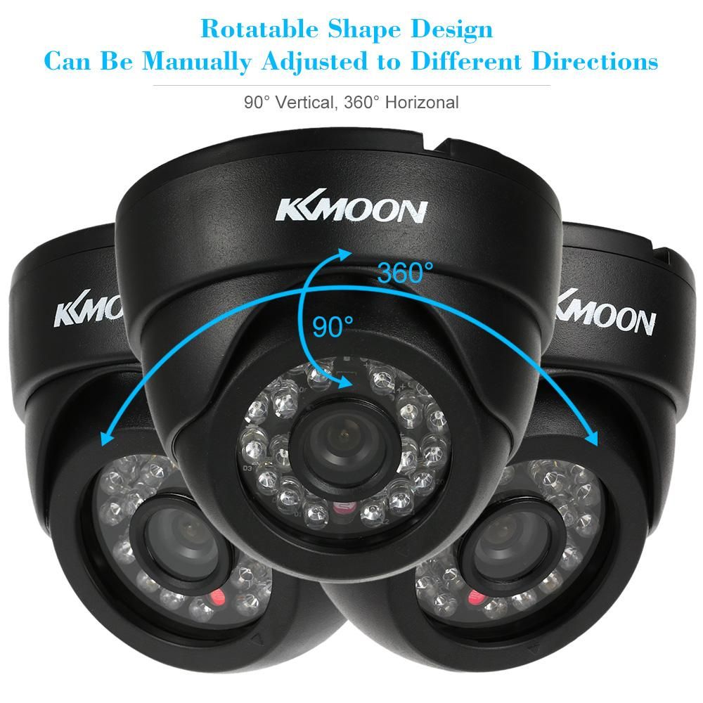 1200TVL Surveillance Camera Security CCTV Indoor Night Vision 1/3 In CMOS IR-CUT NTSC System