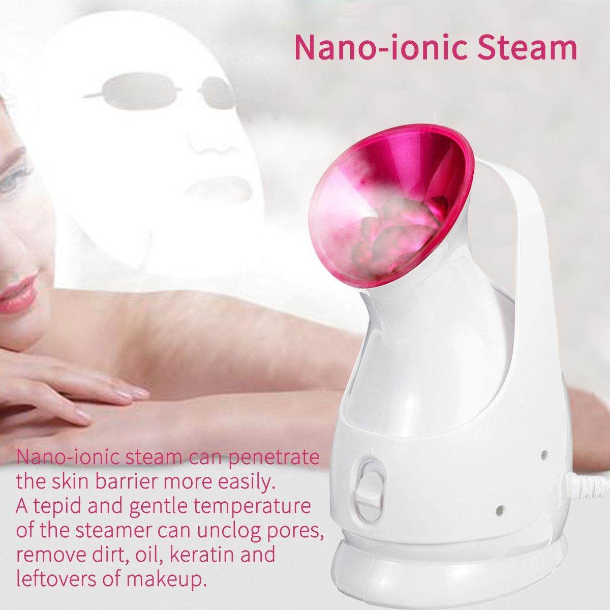 110V/220V Professional Facial Steamer Face Sprayer Ozone Aroma Salon Stand Skin Care SPA 110v