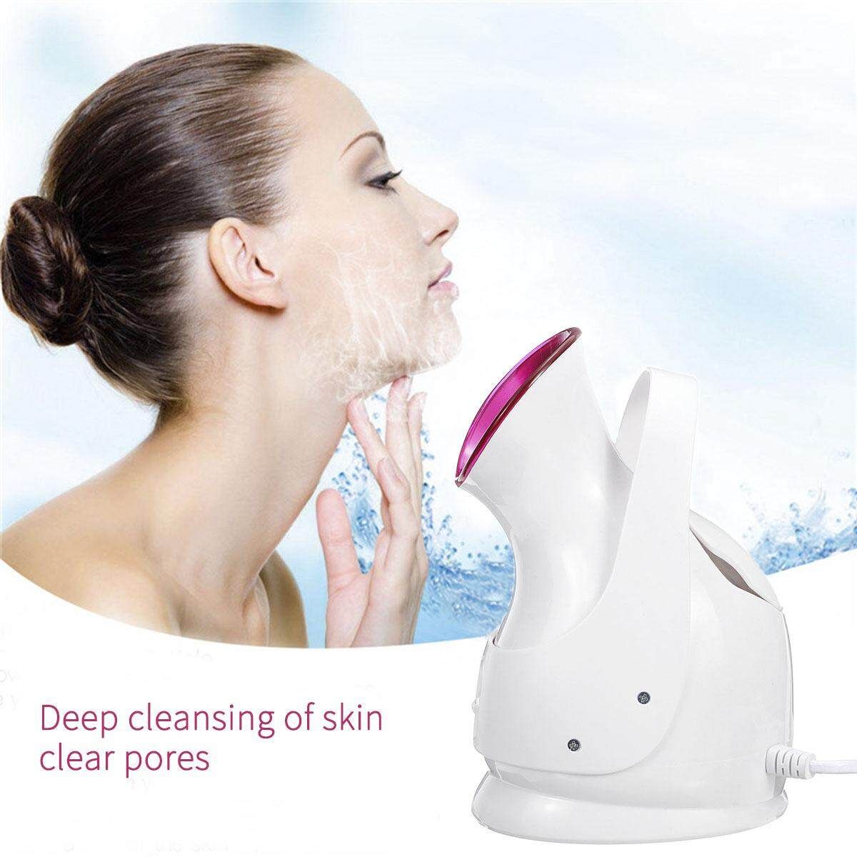 110V/220V Professional Facial Steamer Face Sprayer Ozone Aroma Salon Stand Skin Care SPA 110v