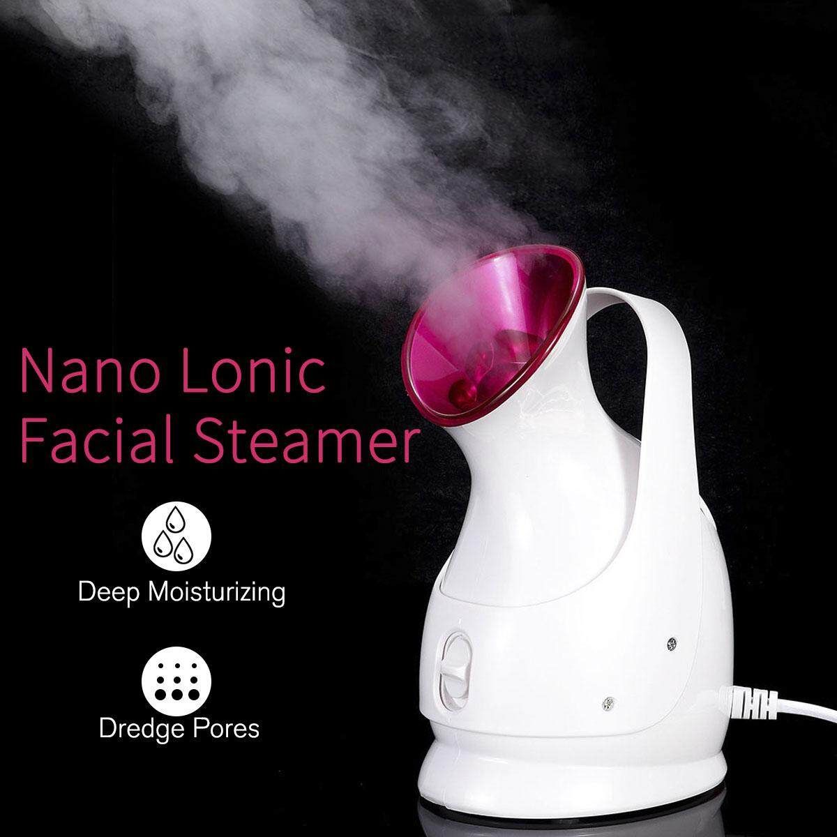 110V/220V Professional Facial Steamer Face Sprayer Ozone Aroma Salon Stand Skin Care SPA 110v