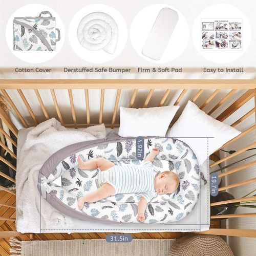 PORTABLE BABY LOUNGER NEST BED CO-SLEEPER