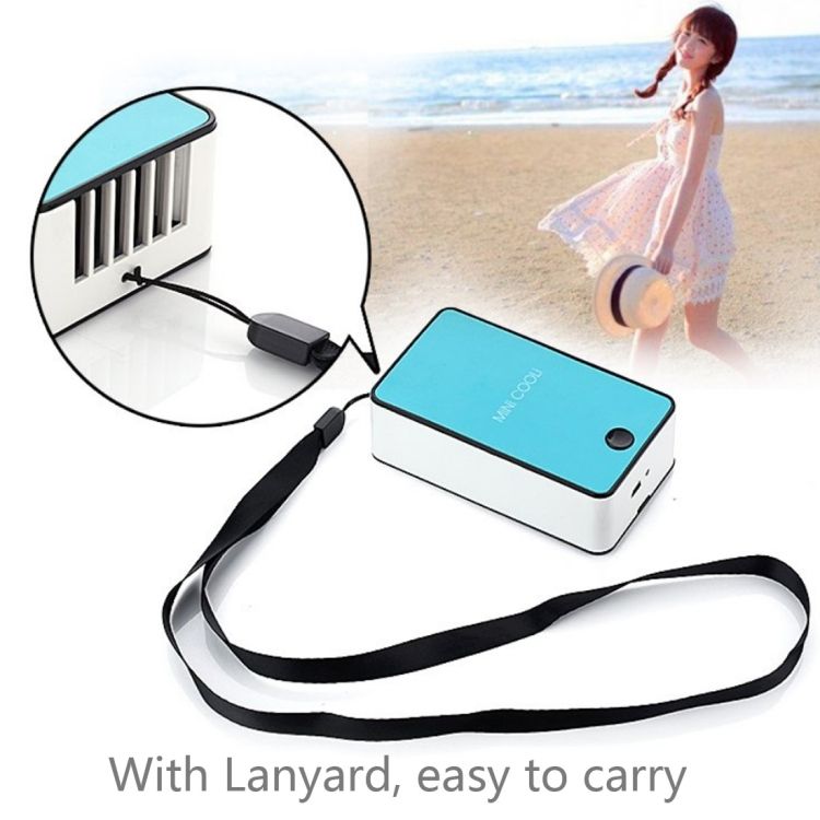 Hand-Held USB Air Condition Fan With Holder