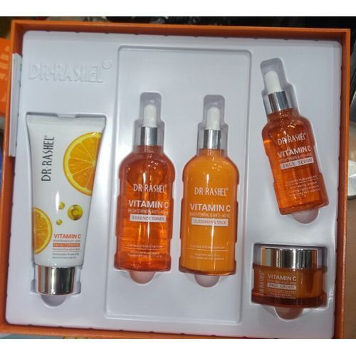 VITAMIN C BRIGHTENING +ANTI AGEING SKIN CARE SERIES -5 In 1.