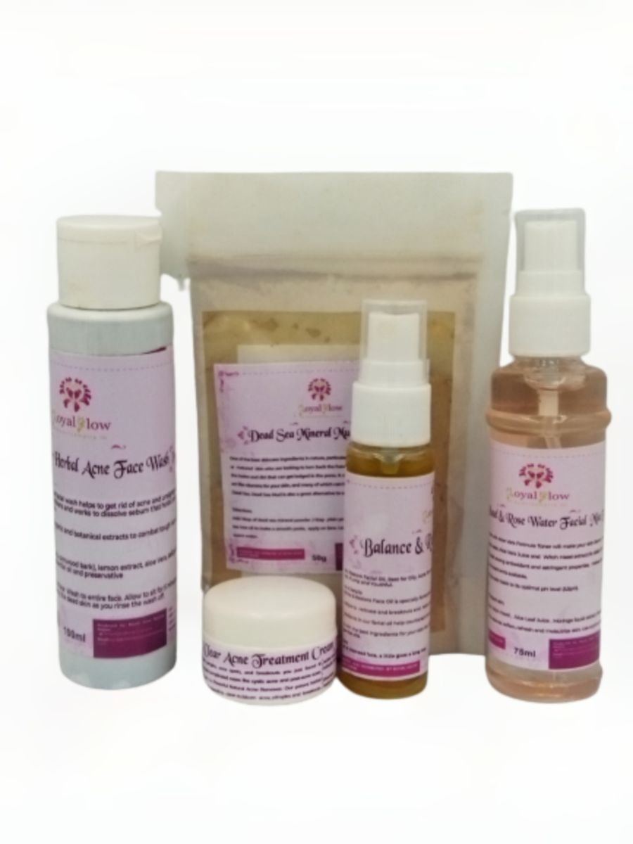 Rapid Clear Acne Treatment Kits - (5in1)mini Set