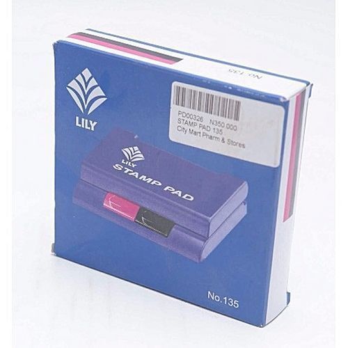 2 In 1 Stamp Pad Violet - Black