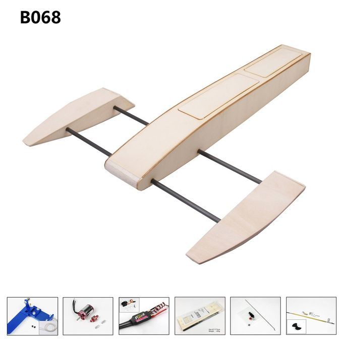 R  Outrigger Wooden Shrimp Boat Kit R  Speed Boat Outrigger Shrimp Ra Ing Boat-Wooden Shrimp Boat Kit+set 2
