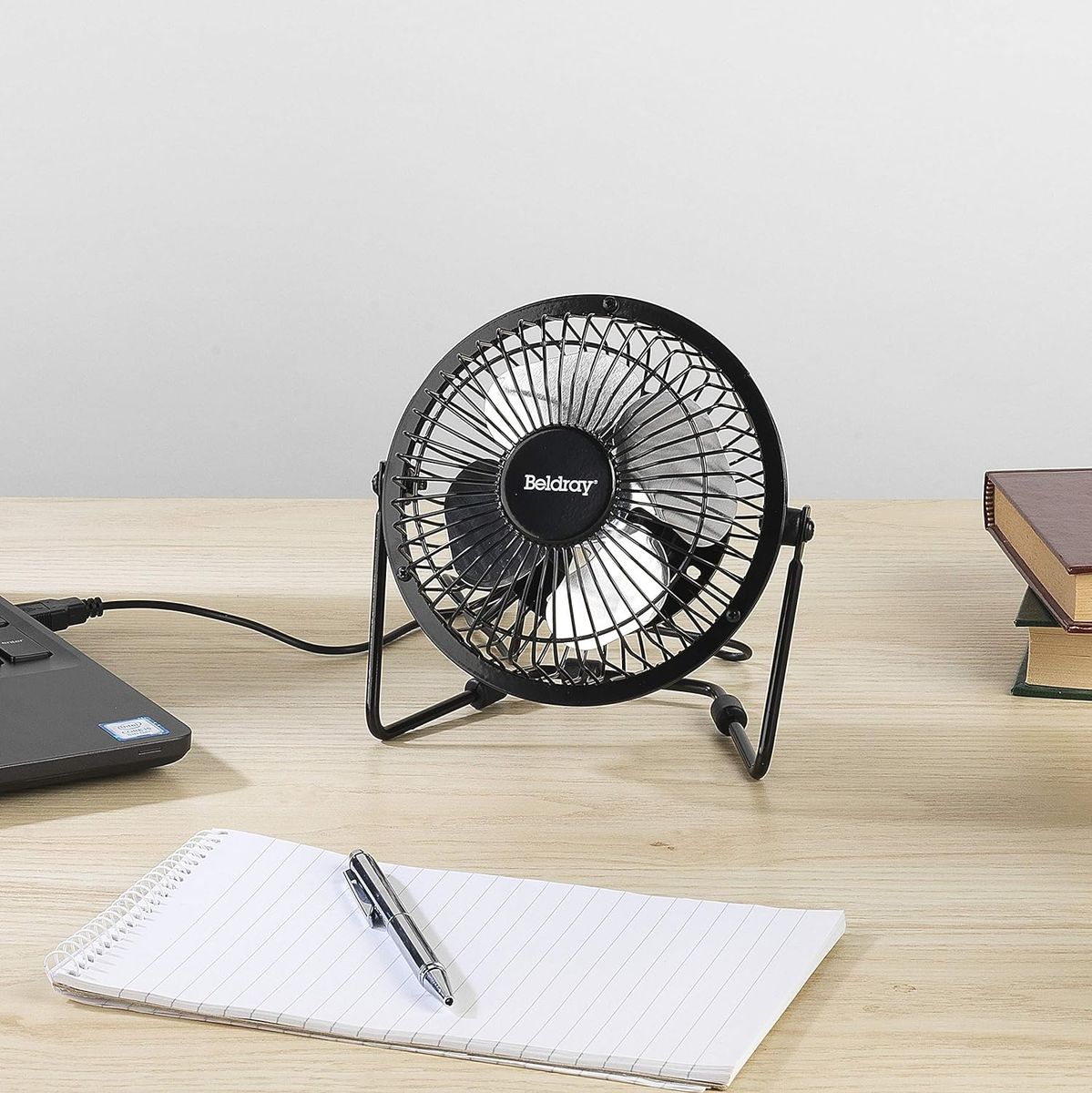 4 Inch Mini Usb Desk Fan - Black