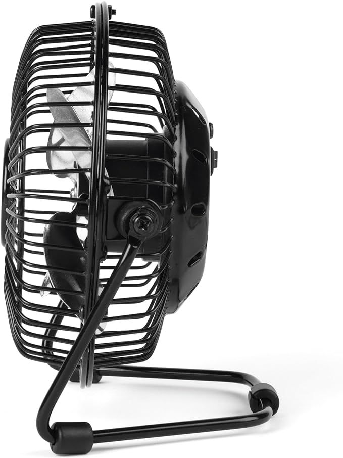 4 Inch Mini Usb Desk Fan - Black