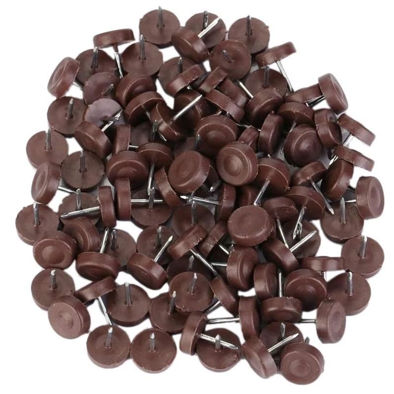 100 PCS Chair Table Furniture Leg Bottom Feet Plastic Pads