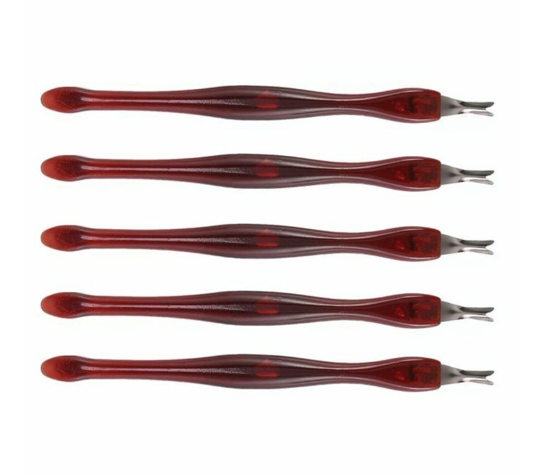 Cuticle Trimmer 5Pcs Professional  Cuticle Pusher. (Removes Dead Skin,Nail Tool)