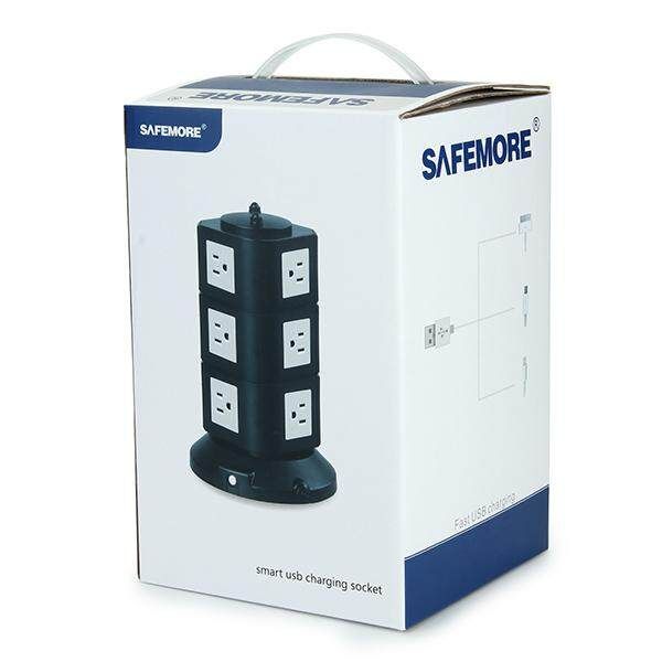 Multi-layer Multi-purpose With USB Tower Shape Strip US 3 Layers