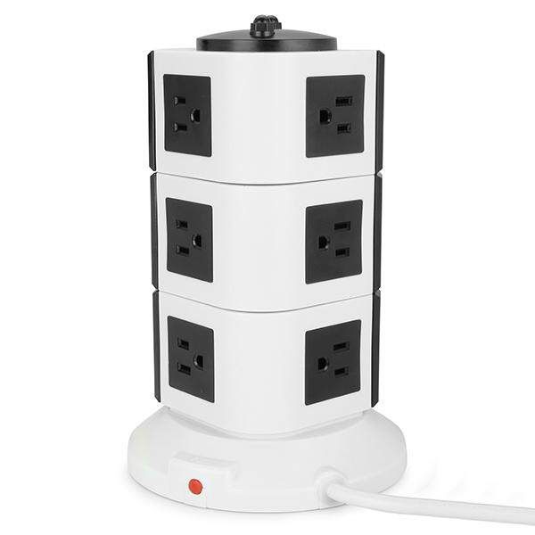 Multi-layer Multi-purpose With USB Tower Shape Strip US 3 Layers