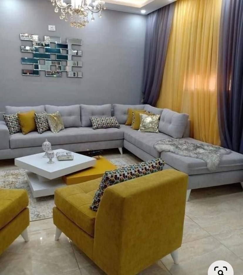 Derbala L-Shape Sectional Sofa (Color Option)Lagos,IB,Ogun)