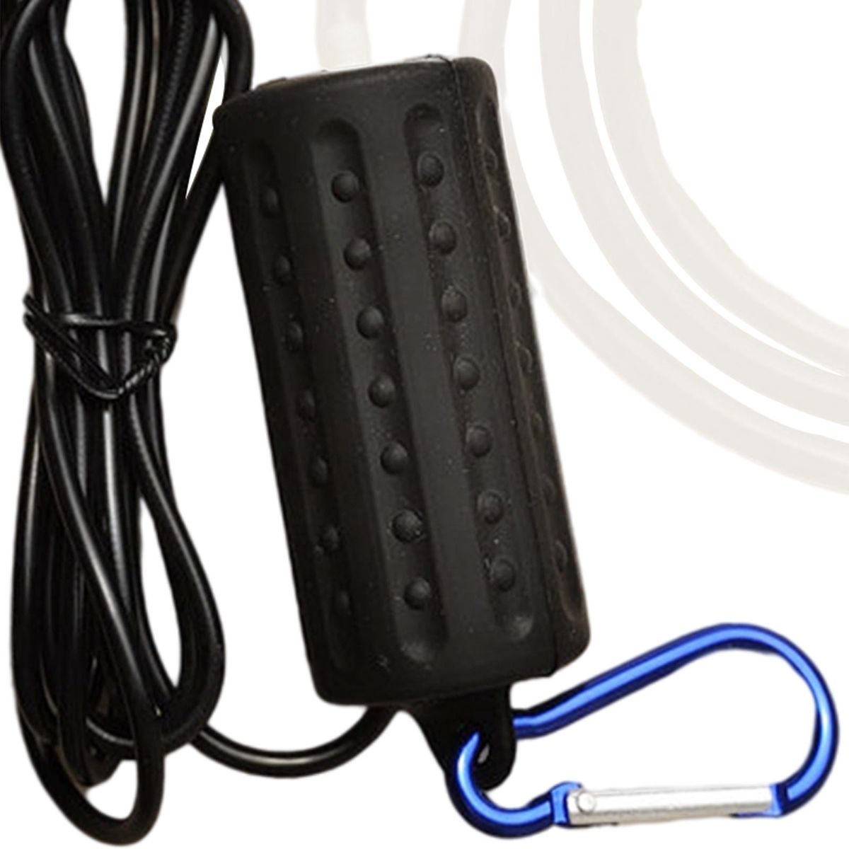 1Pc Aquarium Fish Tank Air Pump Portable USB Mini Oxygen Air Black