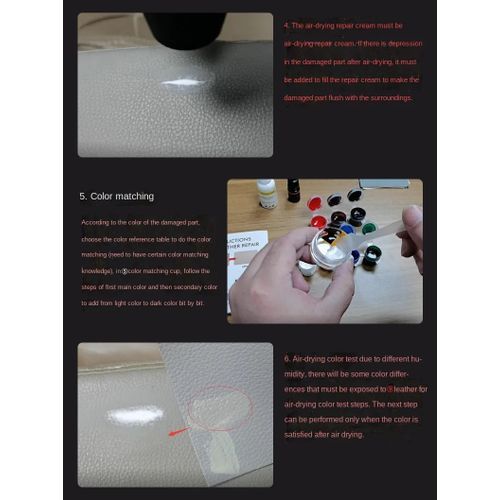 Leather Repair Kit Car Leather Repair Kit - Brown