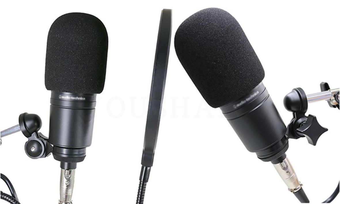Windscreen Microphone Cover Windproof Foam For AT2020