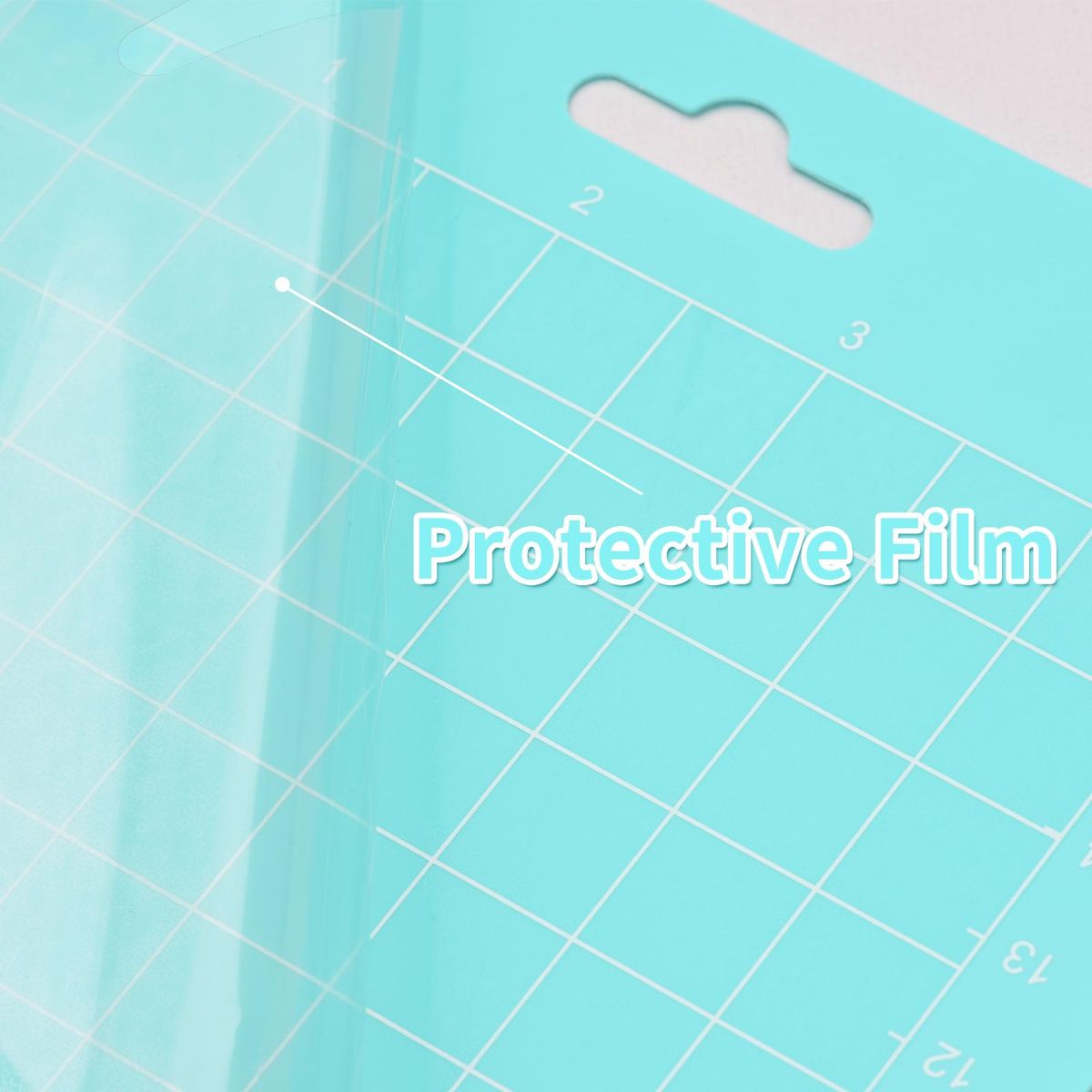 3PCS 6.5*4.5 Inch Replacement Cutting Mat Adhesive Non-Slip Gridded Cutting Mats Compatible with Silhouette Cameo Cricut Cutting Machine Explore Plotter Machine