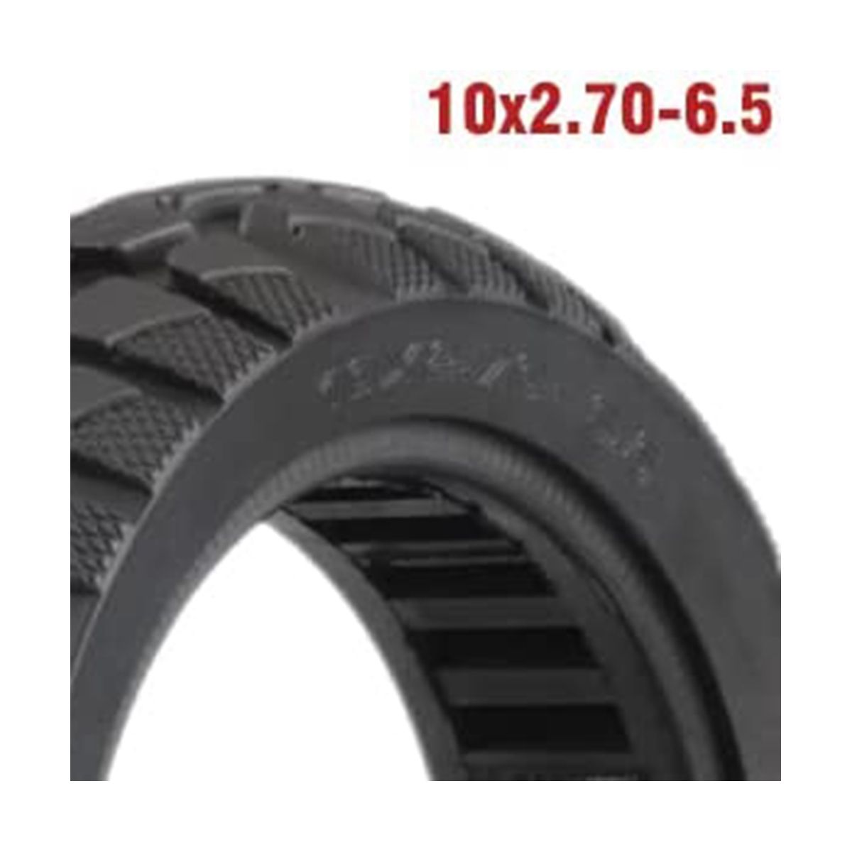 Solid Tire 10 Inch,10X2.70-6.5 Solid Tire Scooter Tubeless