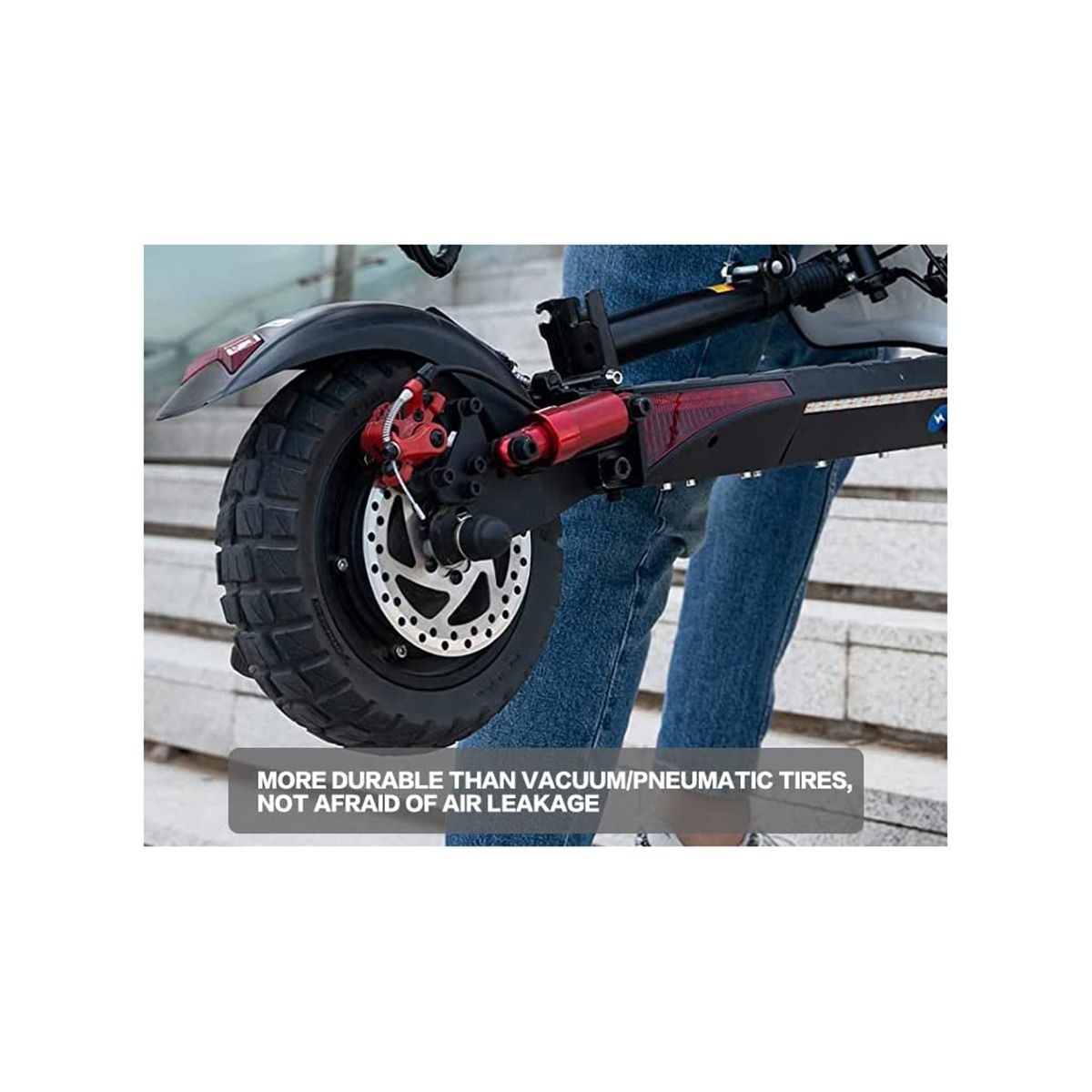 Solid Tire 10 Inch,10X2.70-6.5 Solid Tire Scooter Tubeless