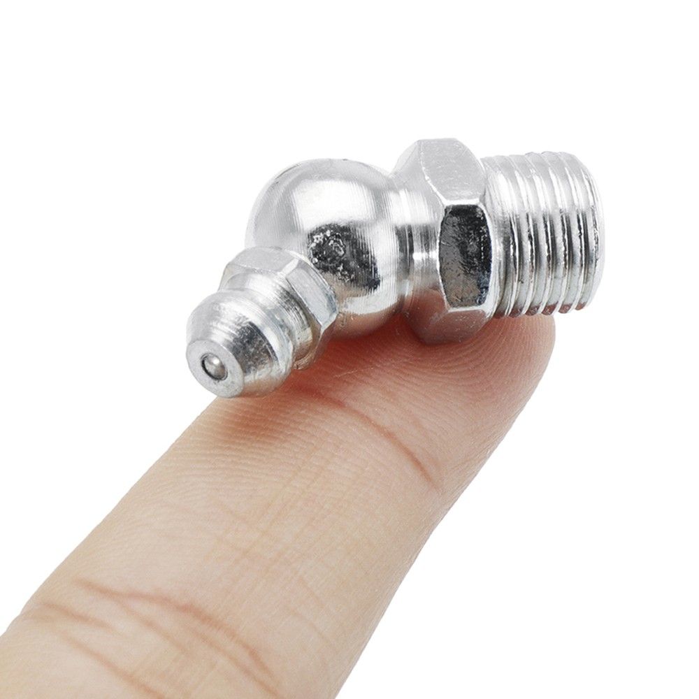 130Pcs Hydraulic Grease Nipples Galvanized Metal Grease
