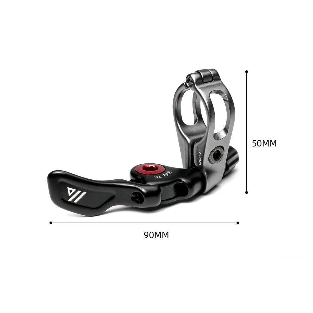 ZTTO Bike Seatpost Dropper Remote Lever Shifter Bicycle Lift Seat Tube Control Switch for 22.2mm Handlebar Mountain Road Bike