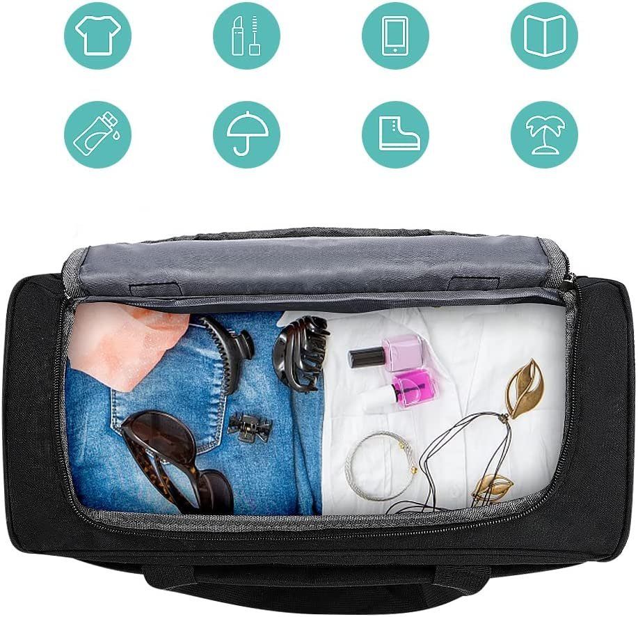 BestMal Sports Gym Bag Duffel With Wet Pocket & Shoes
