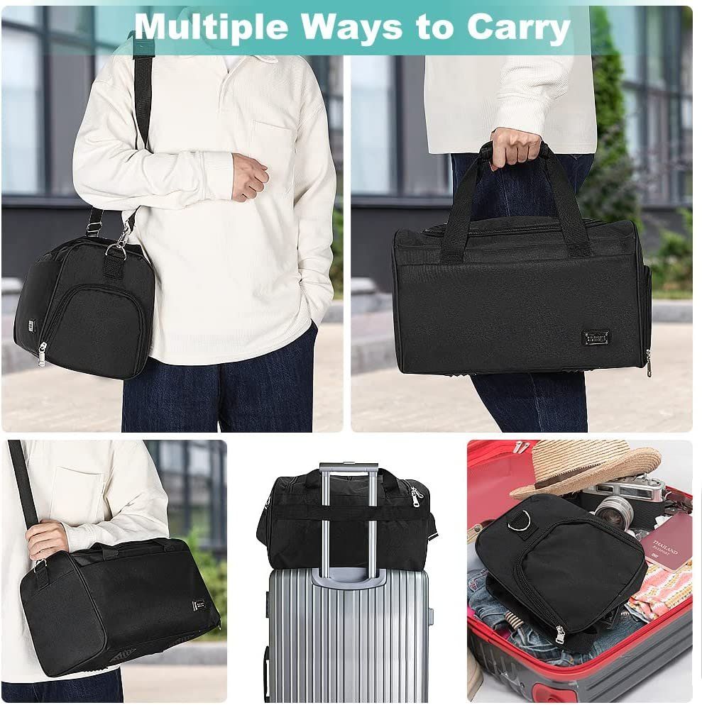 BestMal Sports Gym Bag Duffel With Wet Pocket & Shoes