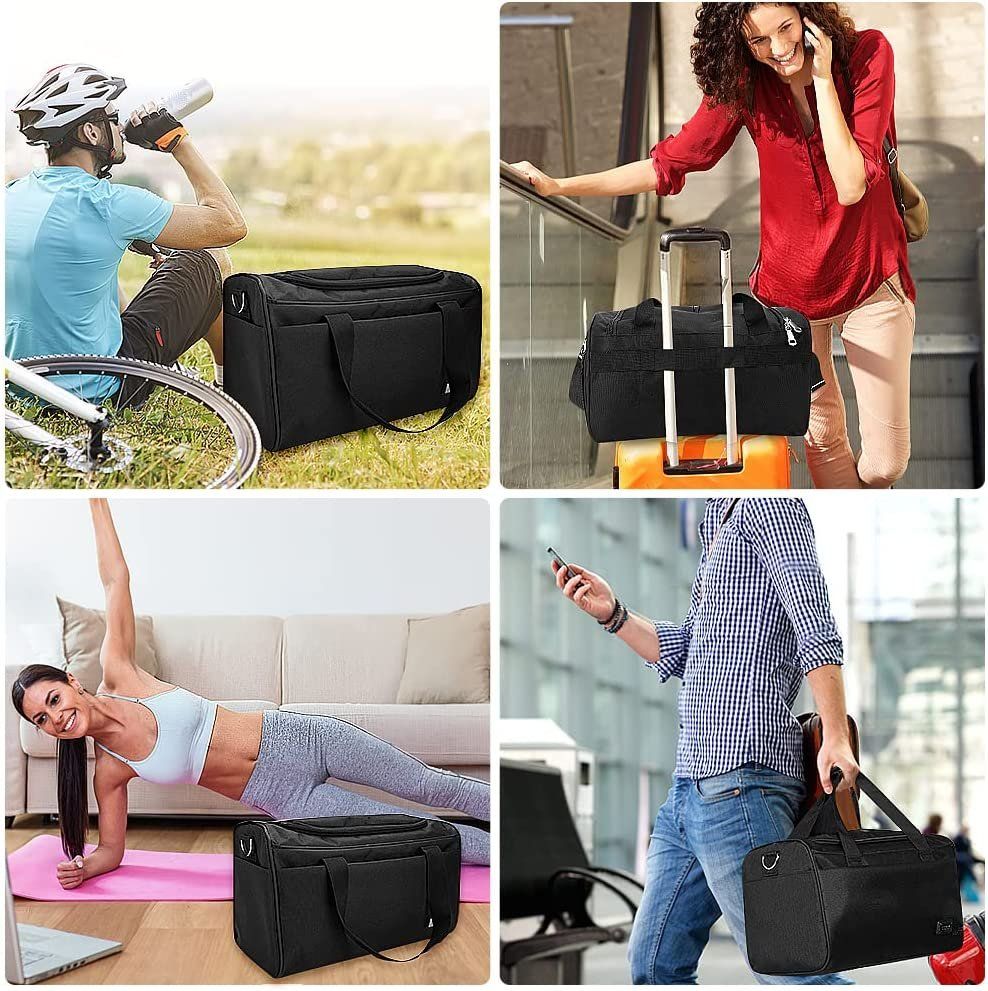 BestMal Sports Gym Bag Duffel With Wet Pocket & Shoes