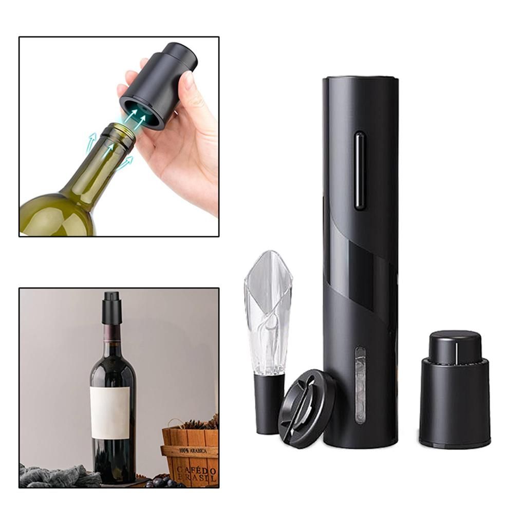 Bhuuno Electric Opener Automatic Cordless Corkscrew Style